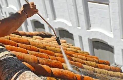 Nettoyage de toitures - Retiers